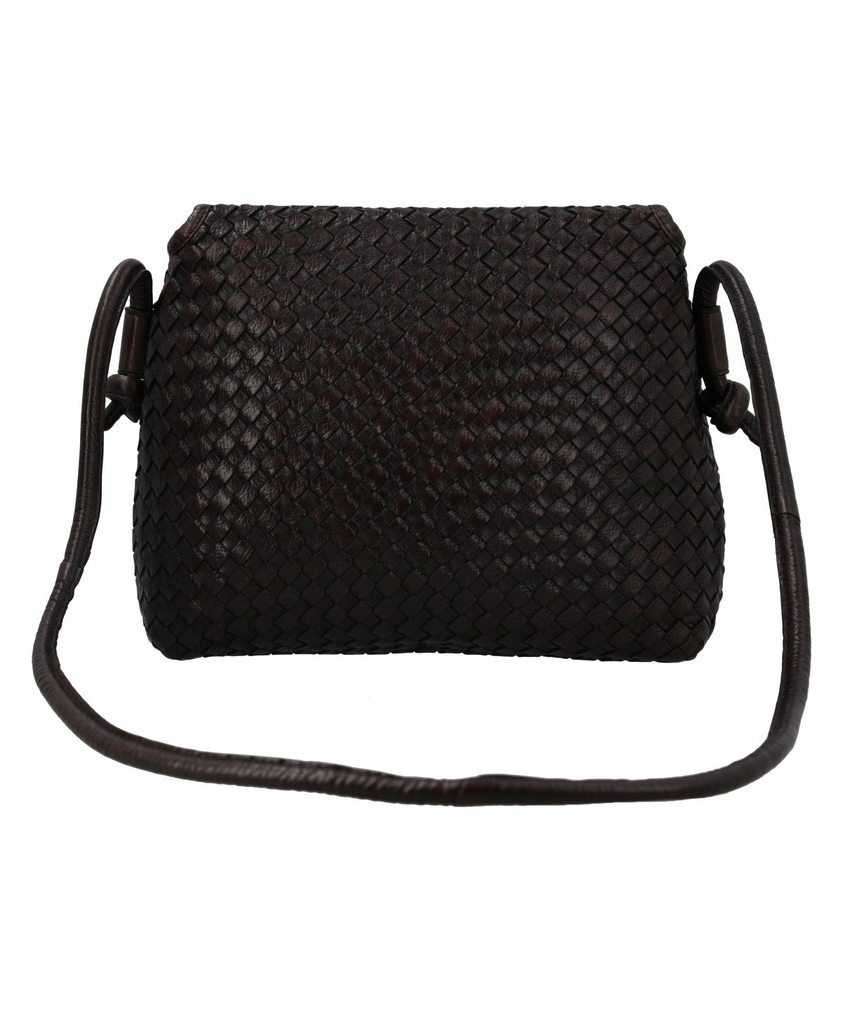 Cartera Cuero Mujer Ws Woven Cross Café Rockford