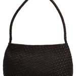 Cartera Cuero Mujer Ws Woven Bag Café Rockford