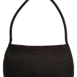 Cartera Cuero Mujer Ws Woven Bag Café Rockford