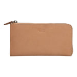 Billetera Cuero Mujer Cr Lawson Big Beige/Crudo Rockford