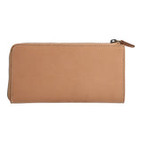 Billetera Cuero Mujer Cr Lawson Big Beige/Crudo Rockford