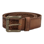 Cinturon Cuero Mujer Rf Freza Café Rockford