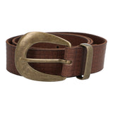 Cinturon Cuero Mujer Rf Fiori Café Rockford