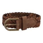 Cinturon Cuero Mujer Rf Felici Café Rockford