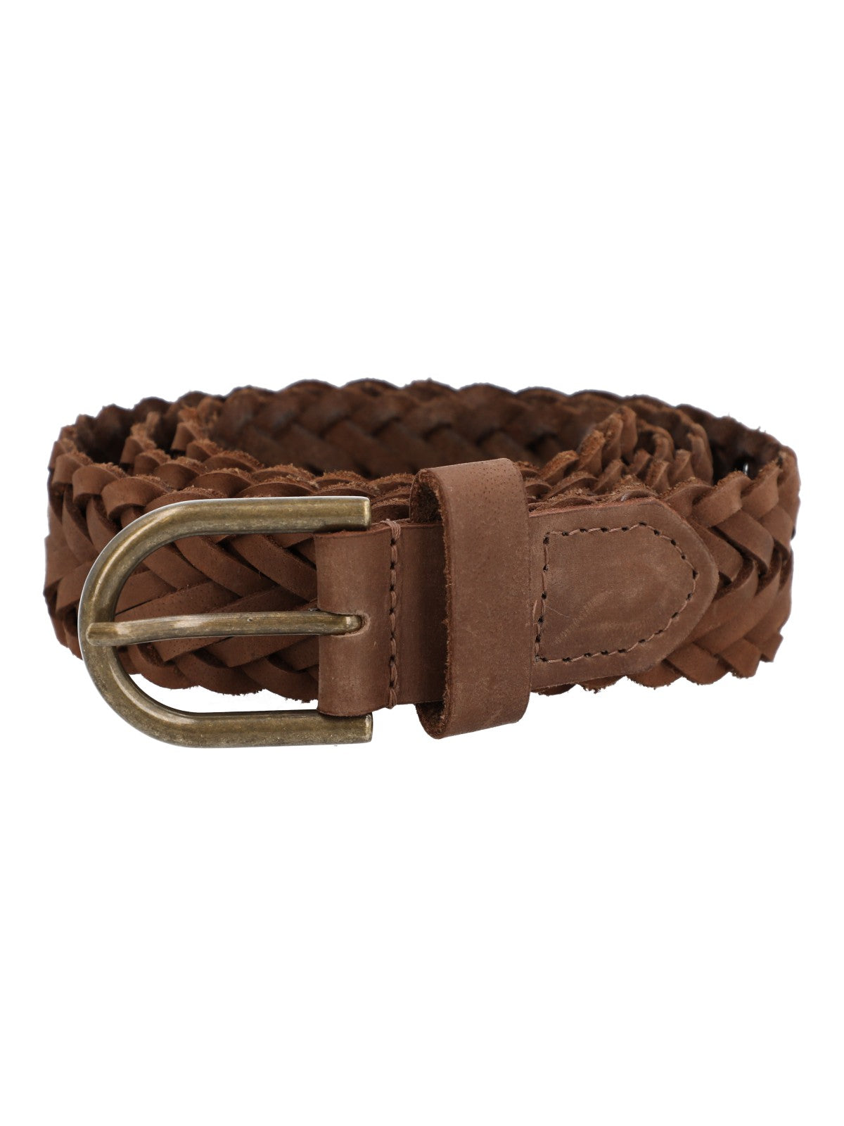 Cinturon Cuero Mujer Rf Felici Café Rockford