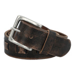 Cinturon Cuero Mujer Rf Falcon Café Rockford