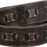 Cinturon Cuero Mujer Rf Falcon Café Rockford