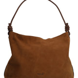 Cartera Cuero Mujer Jane Hobo Café Rockford