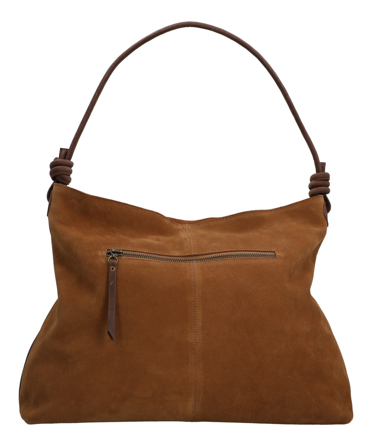 Cartera Cuero Mujer Jane Hobo Café Rockford