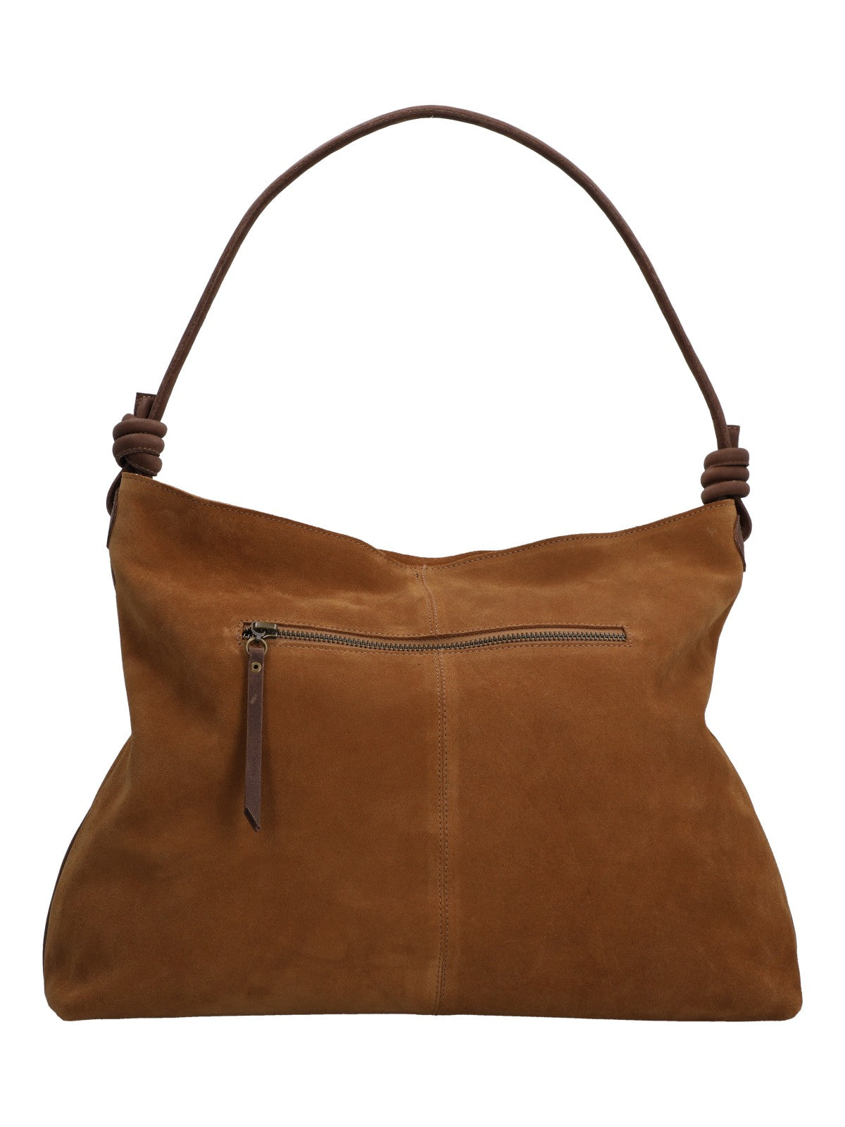 Cartera Cuero Mujer Jane Hobo Café Rockford