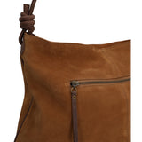 Cartera Cuero Mujer Jane Hobo Café Rockford