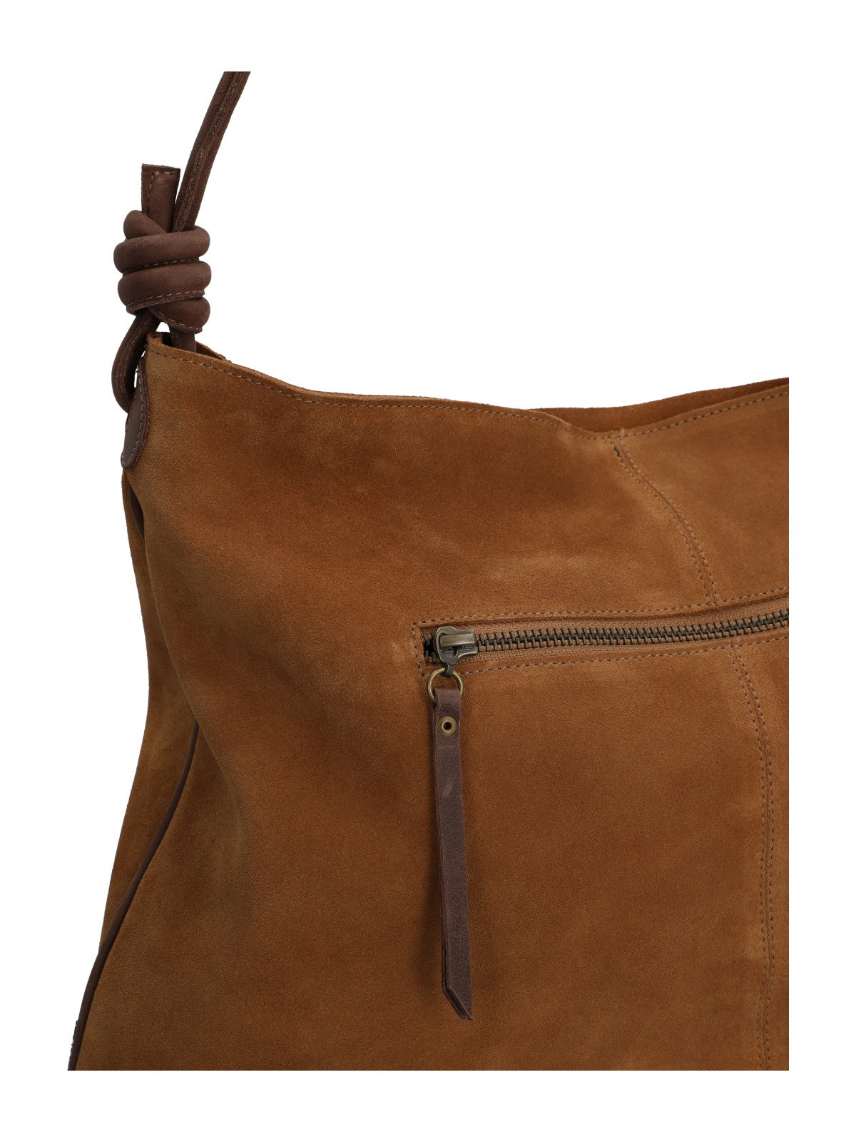 Cartera Cuero Mujer Jane Hobo Café Rockford