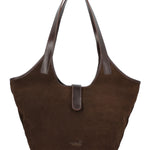 Cartera Cuero Mujer Jania Hobo Café Rockford