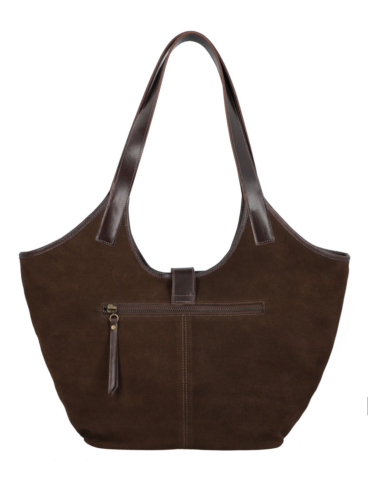 Cartera Cuero Mujer Jania Hobo Café Rockford