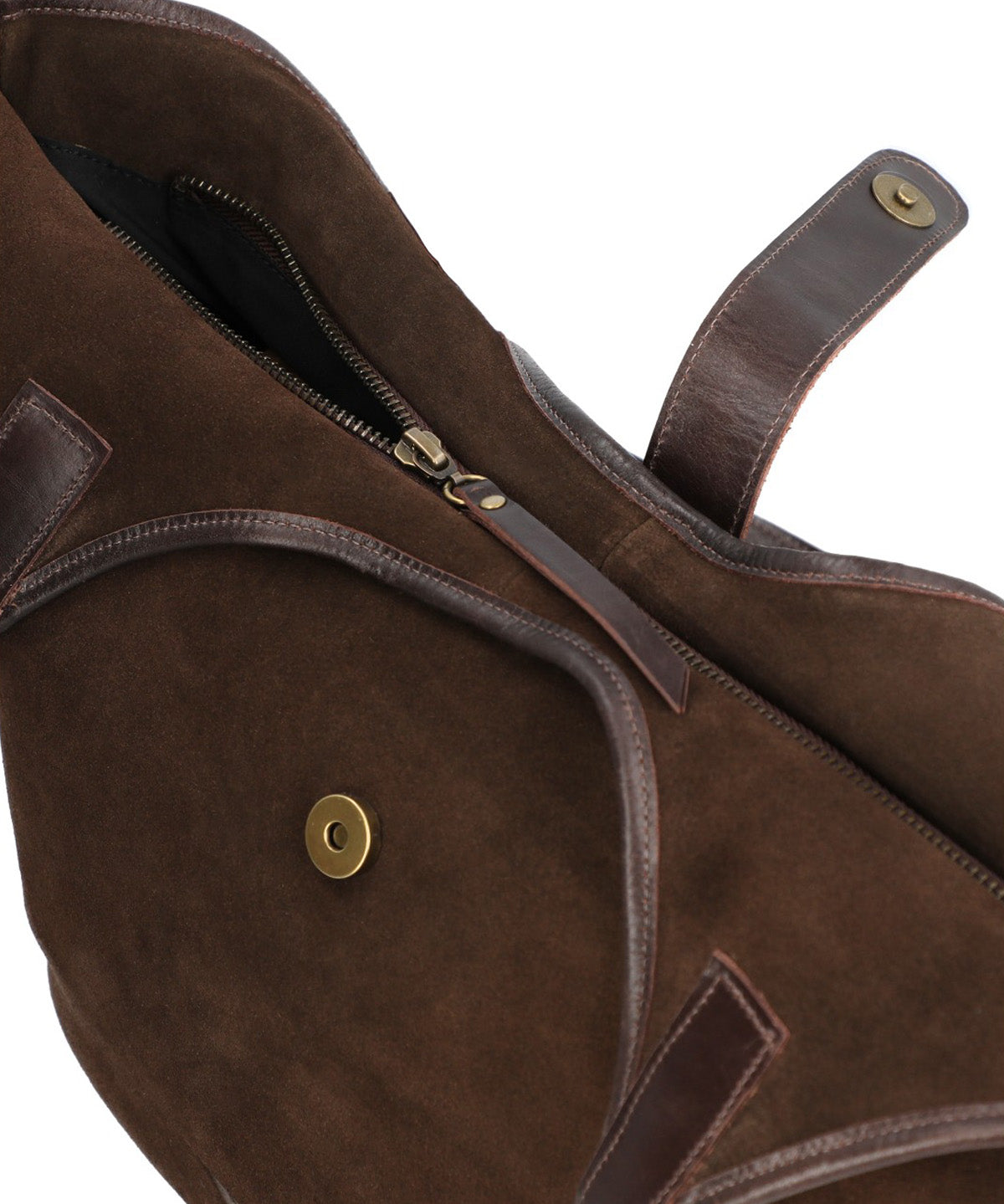 Cartera Cuero Mujer Jania Hobo Café Rockford
