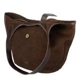 Cartera Cuero Mujer Jania Hobo Café Rockford