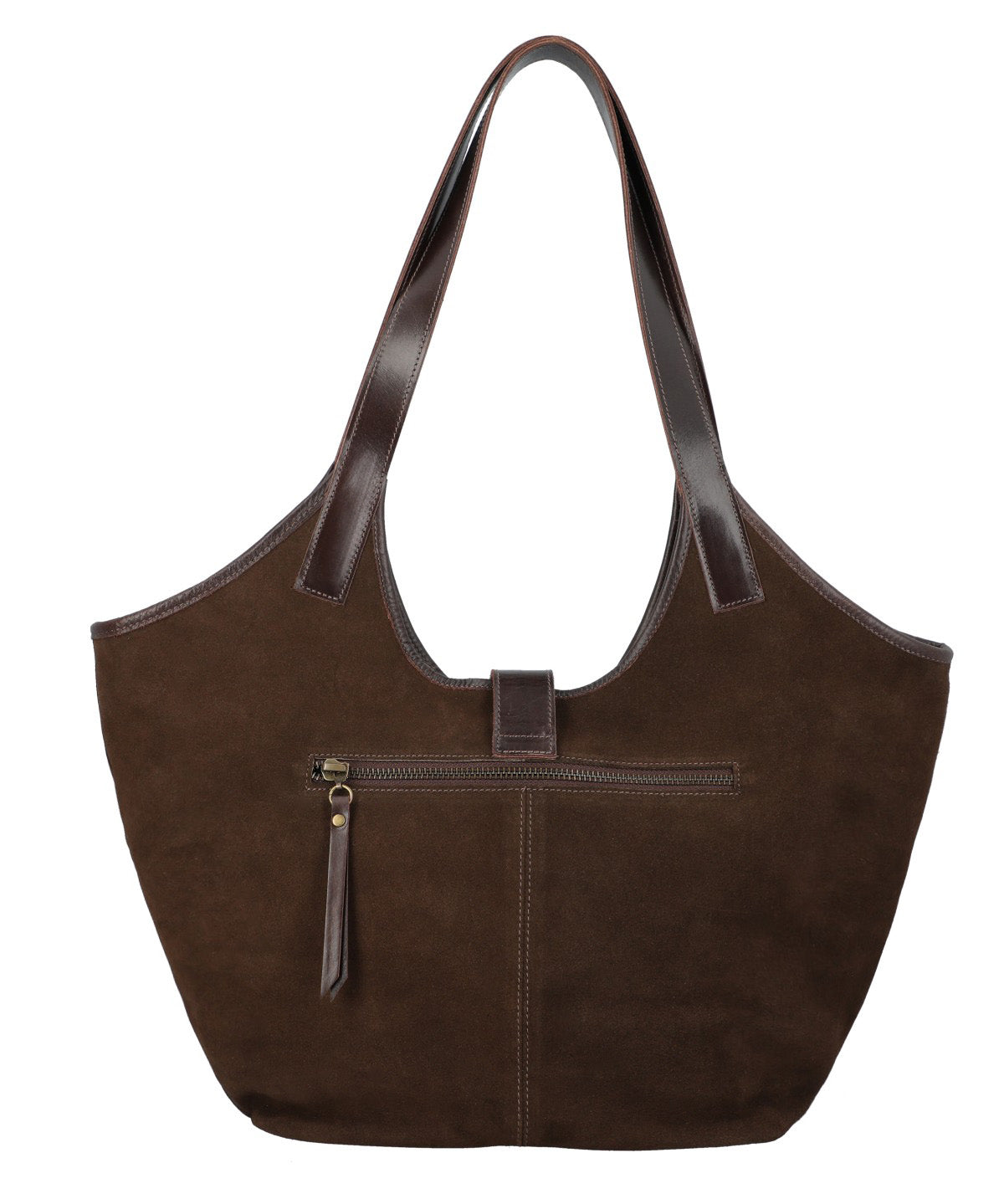 Cartera Cuero Mujer Jania Hobo Café Rockford
