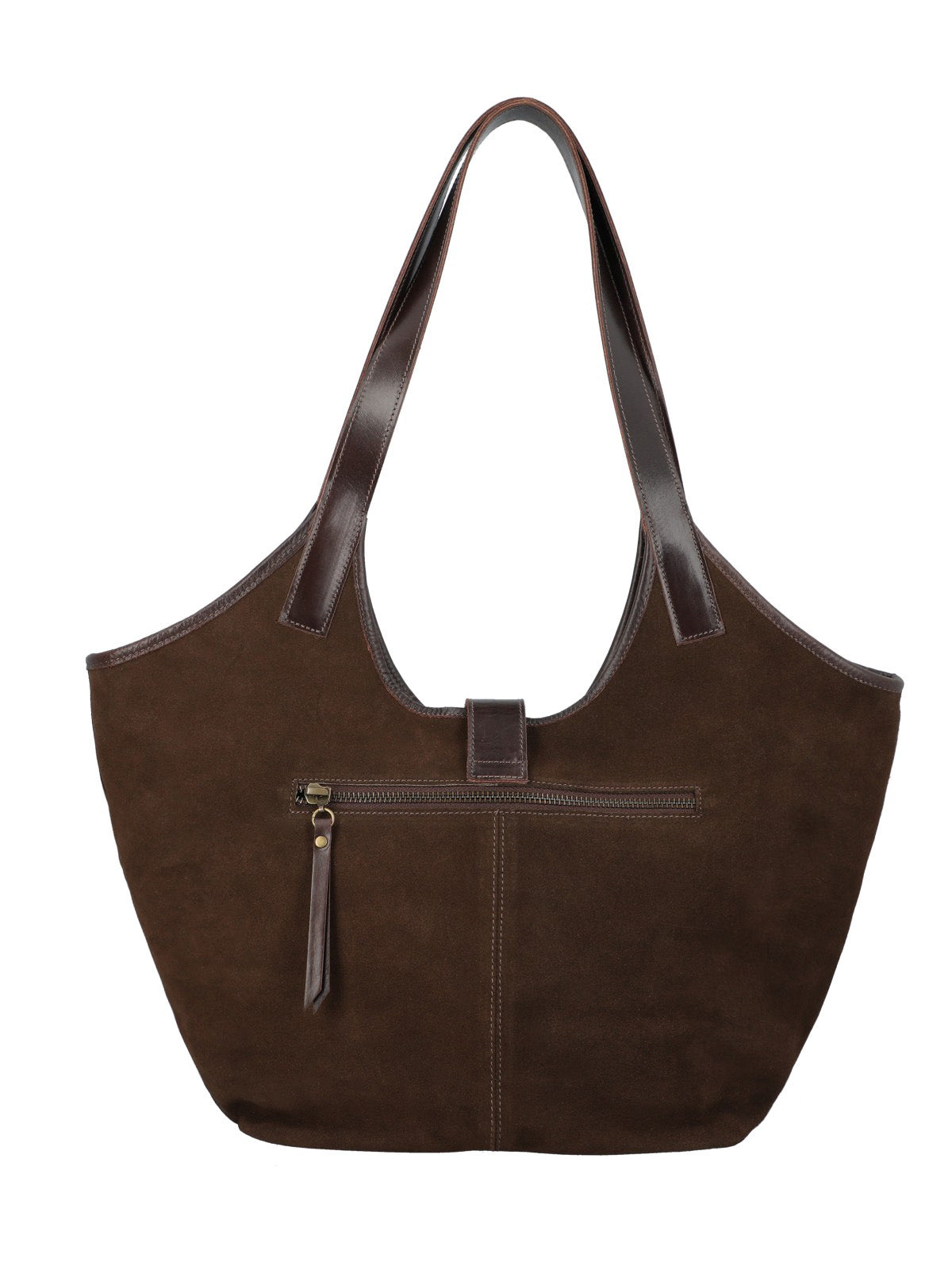 Cartera Cuero Mujer Jania Hobo Café Rockford
