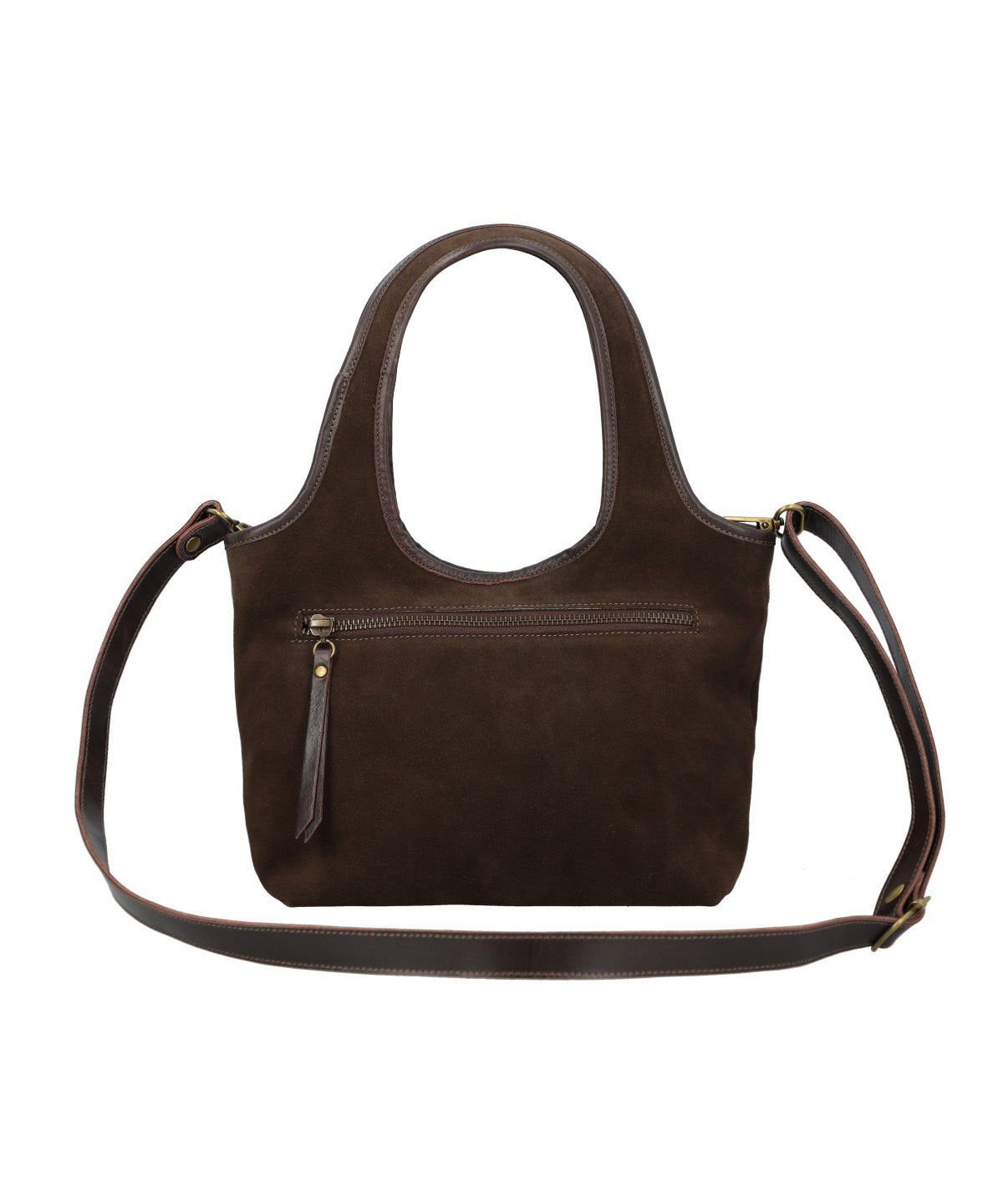 Cartera Cuero Mujer Jania Bag Café Rockford
