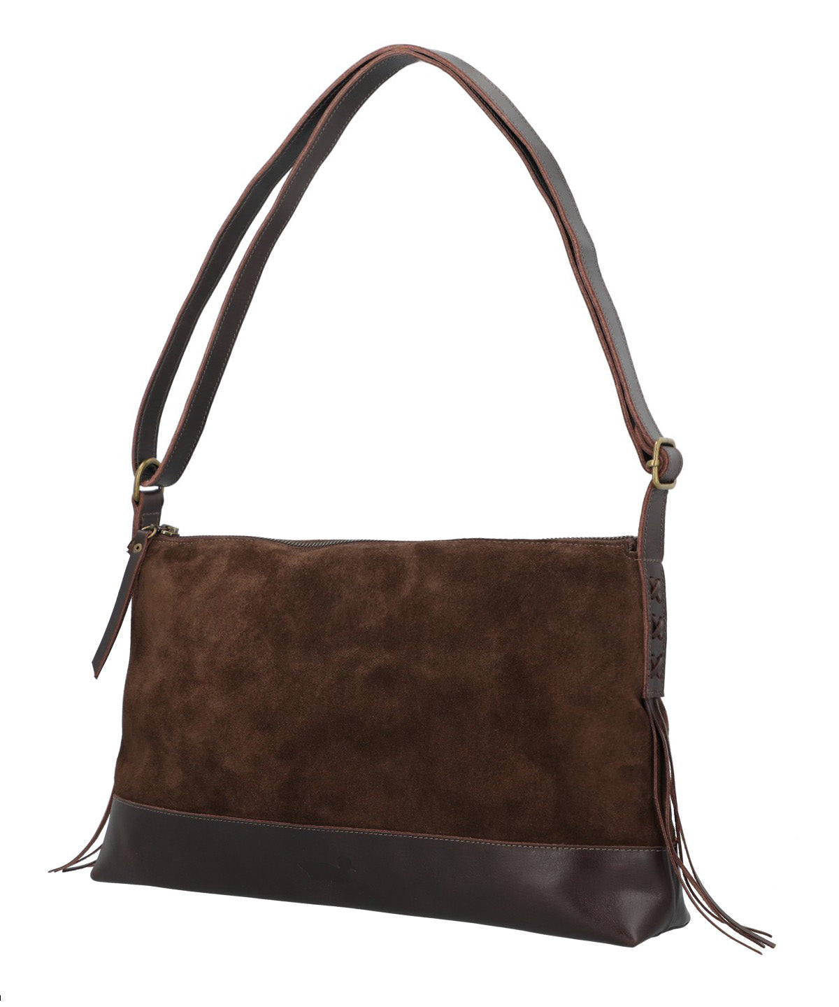 Cartera Cuero Mujer Jill Bag Café Rockford