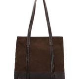Cartera Cuero Mujer Jill Tote Café Rockford