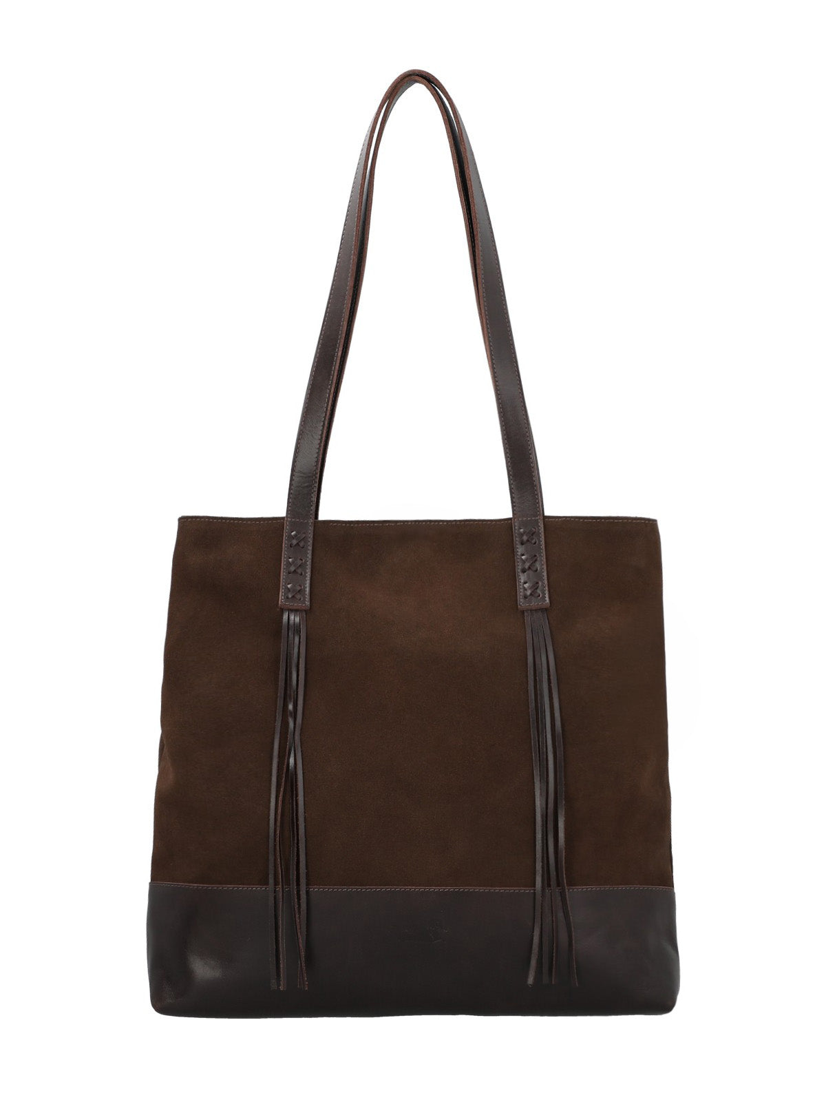 Cartera Cuero Mujer Jill Tote Café Rockford