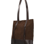 Cartera Cuero Mujer Jill Tote Café Rockford