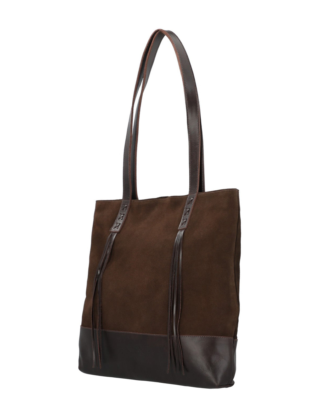Cartera Cuero Mujer Jill Tote Café Rockford