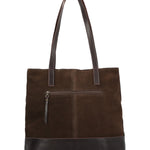 Cartera Cuero Mujer Jill Tote Café Rockford