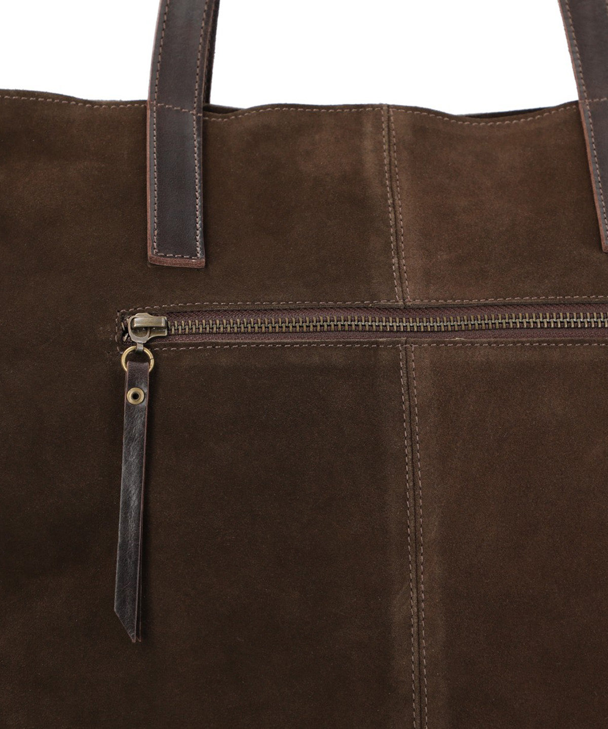 Cartera Cuero Mujer Jill Tote Café Rockford
