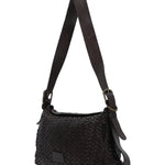 Cartera Cuero Mujer Ws Braided Bag Café Rockford