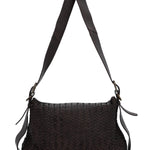 Cartera Cuero Mujer Ws Braided Bag Café Rockford