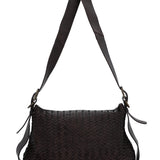 Cartera Cuero Mujer Ws Braided Bag Café Rockford