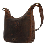 Cartera Cuero Mujer Oh Flowry Hobo Café Rockford