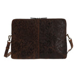 Cartera Cuero Mujer Oh Flowry Case Café Rockford
