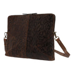 Cartera Cuero Mujer Oh Flowry Case Café Rockford