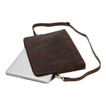 Cartera Cuero Mujer Oh Flowry Case Café Rockford