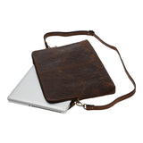Cartera Cuero Mujer Oh Flowry Case Café Rockford