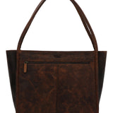 Cartera Cuero Mujer Oh Flowry Tote Café Rockford