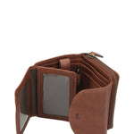 Billetera Cuero Mujer Aq RobleCafé Rockford