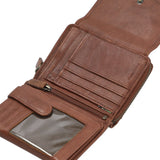 Billetera Cuero Mujer Aq RobleCafé Rockford
