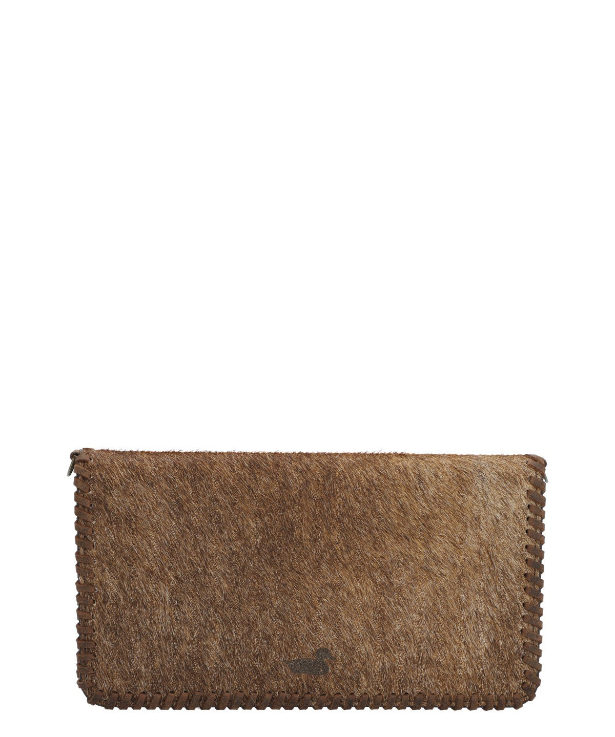 Billetera Cuero Mujer Sz Hair Ziparound Café Rockford
