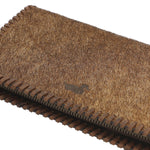 Billetera Cuero Mujer Sz Hair Ziparound Café Rockford