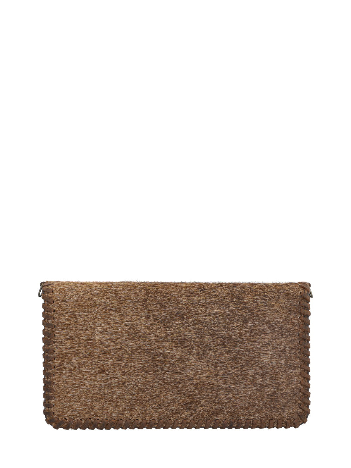 Billetera Cuero Mujer Sz Hair Ziparound Café Rockford