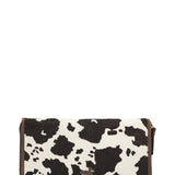 Billetera Cuero Mujer Sz Hair Wallet Café Rockford