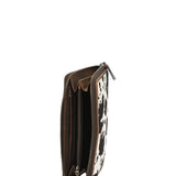 Billetera Cuero Mujer Sz Hair Wallet Café Rockford