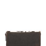 Billetera Cuero Mujer Sz Hair Wallet Café Rockford
