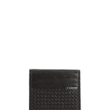 Tarjetero Cuero Mujer Sz Braid Cardholder Café Rockford