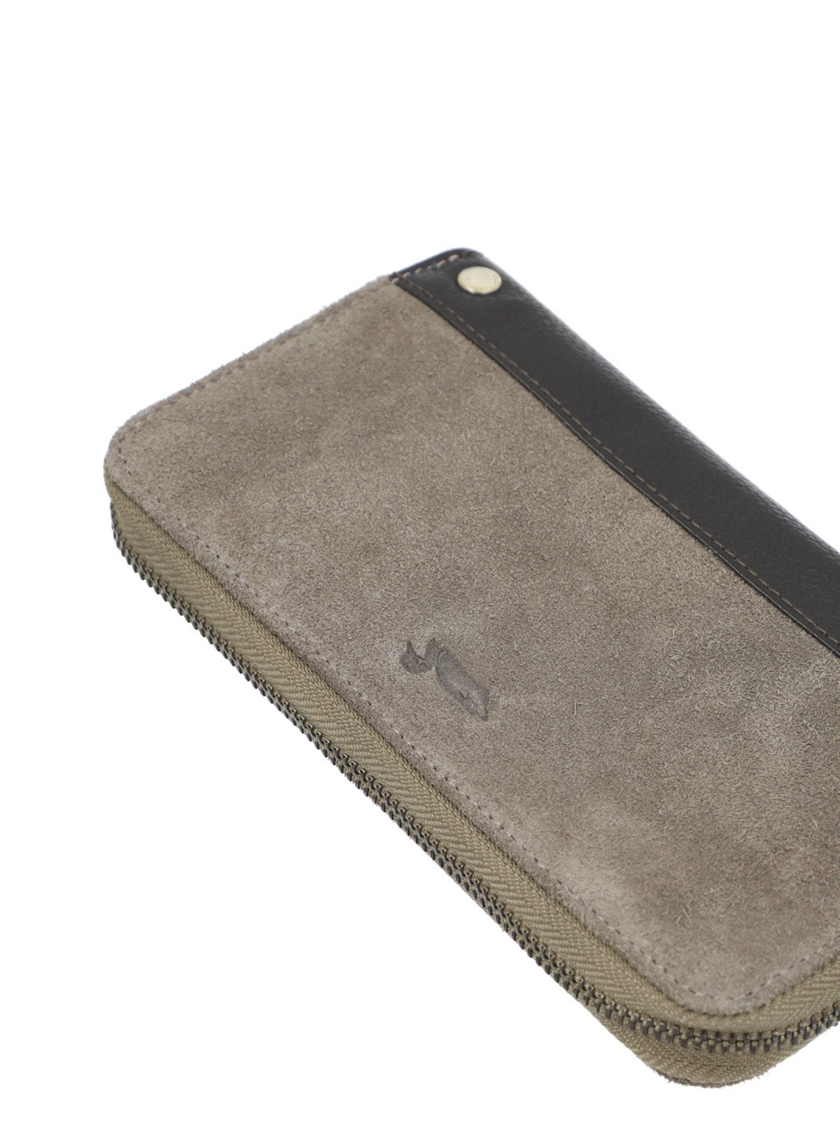 Billetera Cuero Mujer Sz Shaw Wallet Gris Rockford