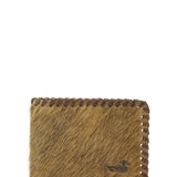 Billetera Cuero Mujer Sz Hair Bifold Café Rockford